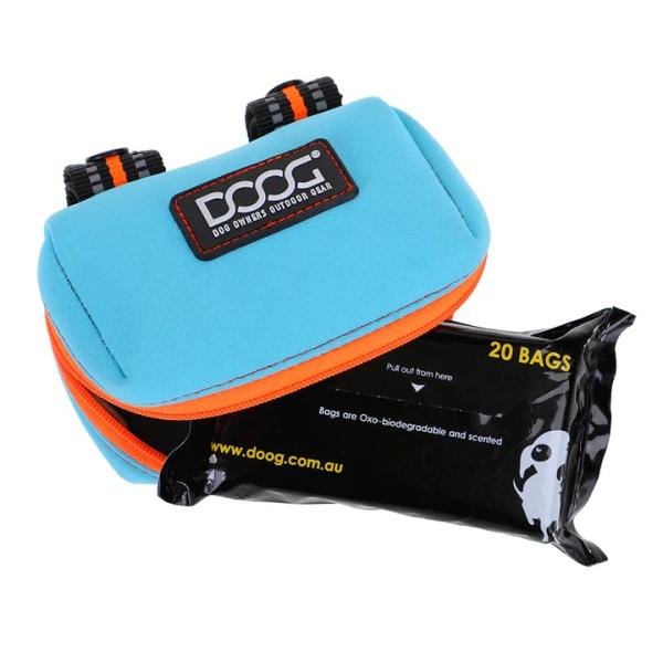 Doog - Walkie Pouch - BEETHOVEN (Neon) - aqua/orange